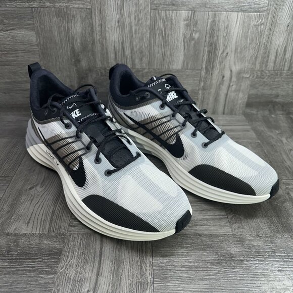 Nike Lunar Men's size 13 Light Smoke Summit White Black Shoes DV2440-102 - Picture 2 of 8